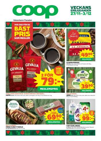 Coop reklamblad - 27/11 2023 - 3/12 2023.