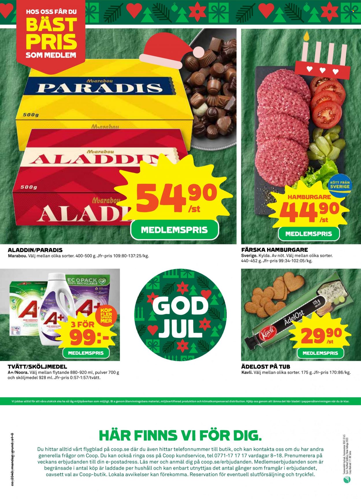 Coop reklamblad - 27/11 2023 - 3/12 2023. Sida 8