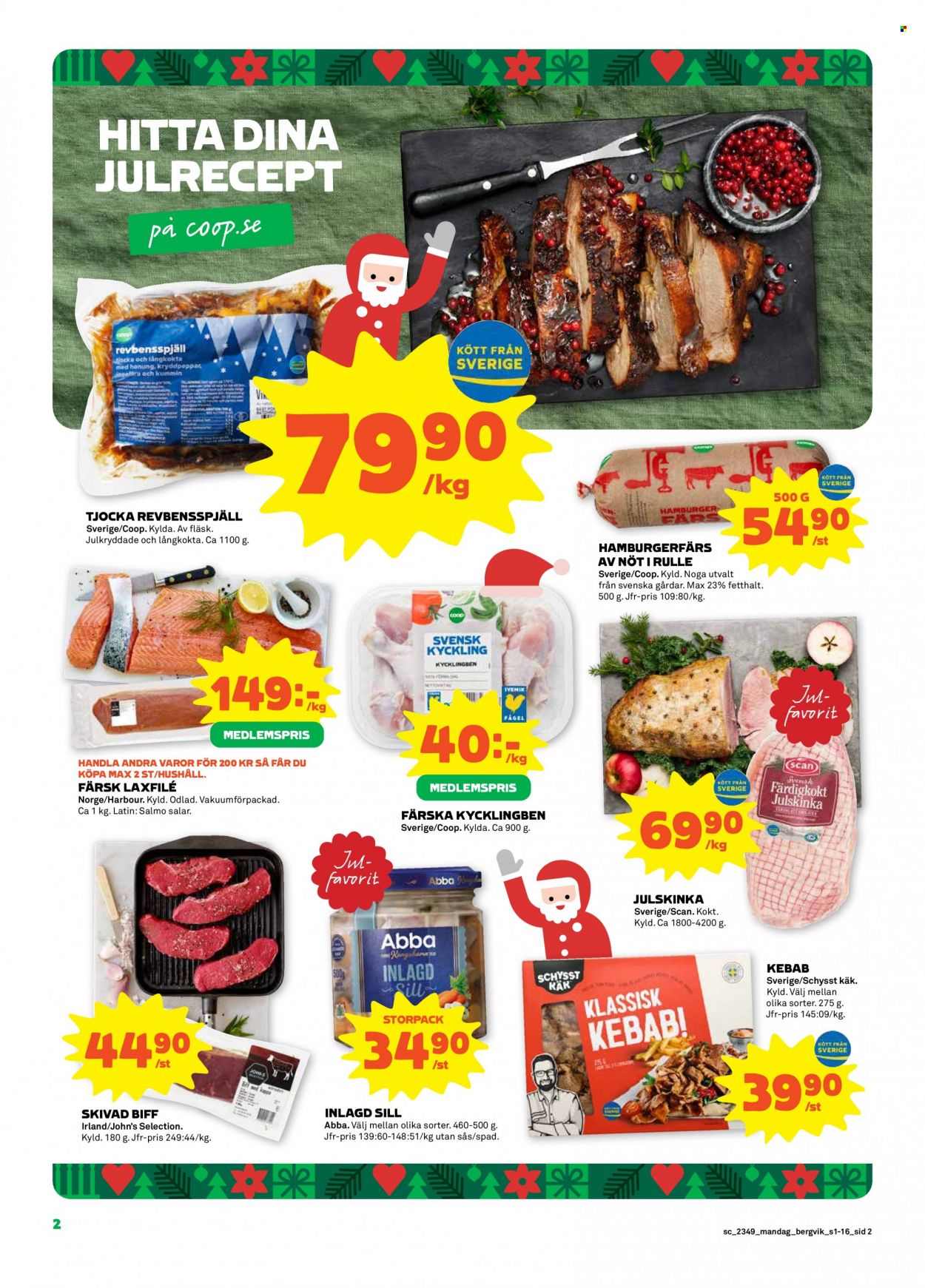 Stora Coop reklamblad - 4/12 2023 - 10/12 2023. Sida 2
