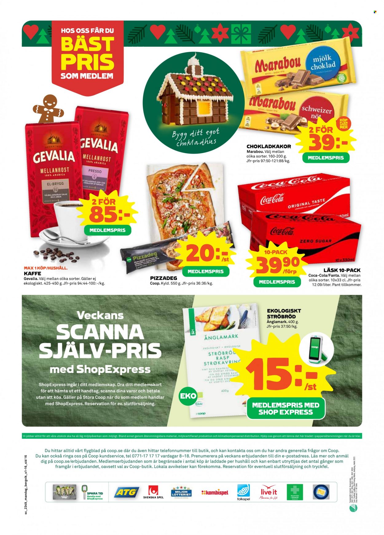 Stora Coop reklamblad - 4/12 2023 - 10/12 2023. Sida 16