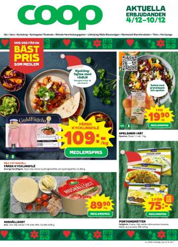 Coop reklamblad - 4/12 2023 - 10/12 2023.