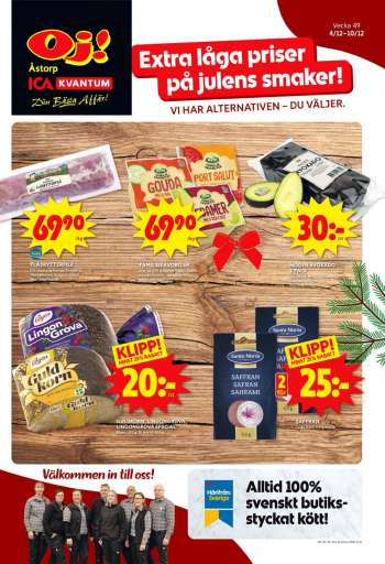 ICA reklamblad - 4/12 2023 - 10/12 2023.