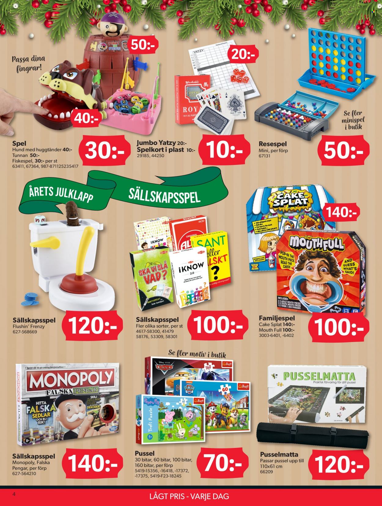 DollarStore reklamblad. Sida 4