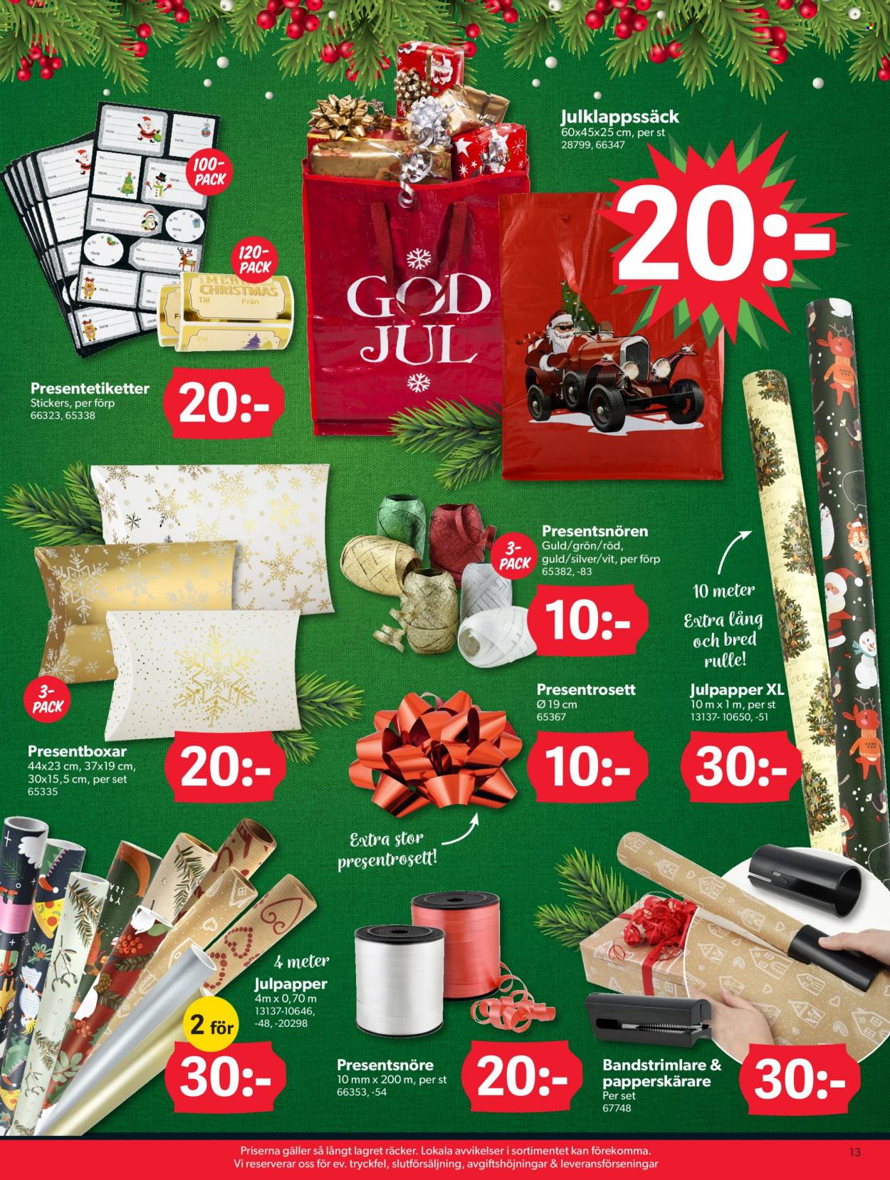 DollarStore reklamblad. Sida 13