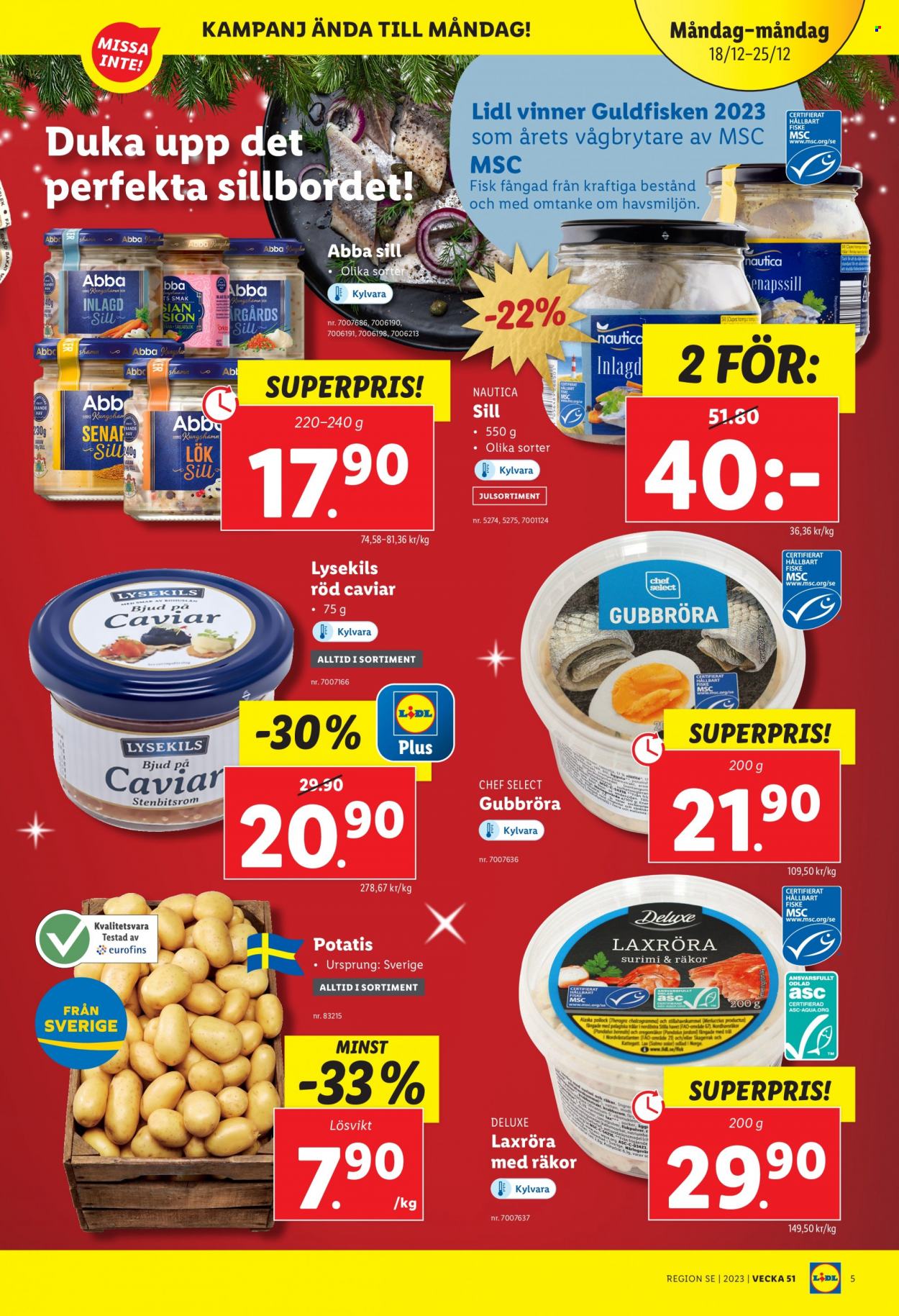 Lidl reklamblad - 18/12 2023 - 25/12 2023. Sida 5