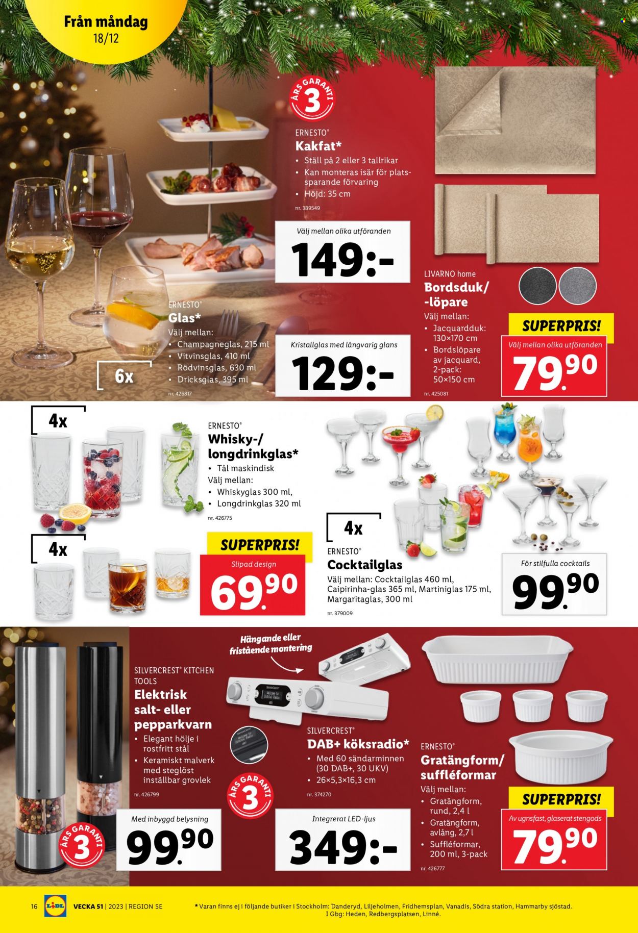 Lidl reklamblad - 18/12 2023 - 25/12 2023. Sida 16