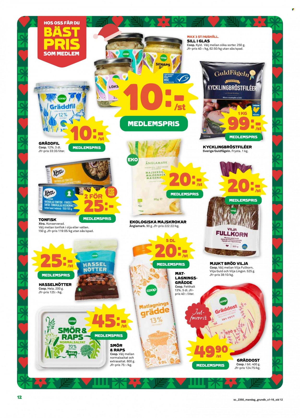 Coop reklamblad - 11/12 2023 - 17/12 2023. Sida 12