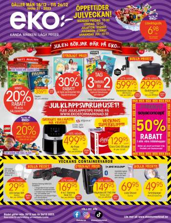EKO reklamblad - 18/12 2023 - 26/12 2023.