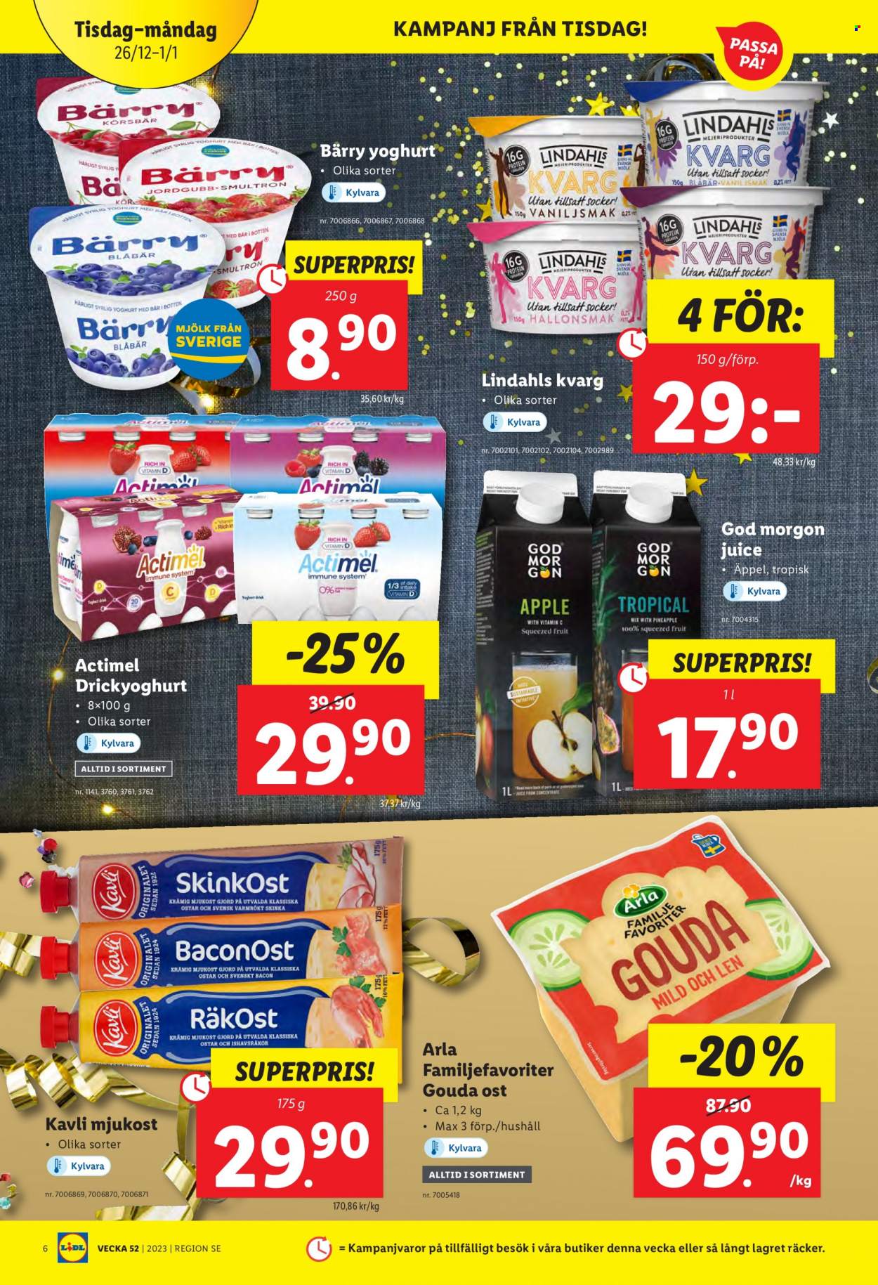 Lidl reklamblad - 26/12 2023 - 1/1 2024. Sida 6