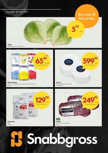Axfood Snabbgross reklamblad - 18/12 2023 - 31/12 2023.