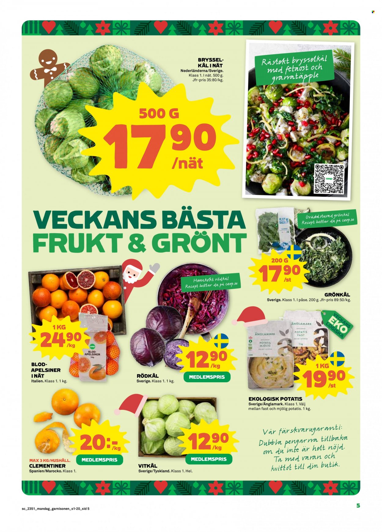 Coop reklamblad - 18/12 2023 - 24/12 2023. Sida 5