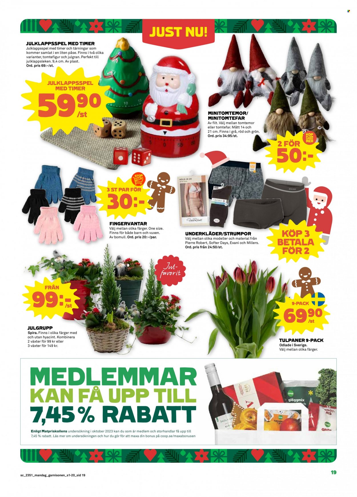 Coop reklamblad - 18/12 2023 - 24/12 2023. Sida 19
