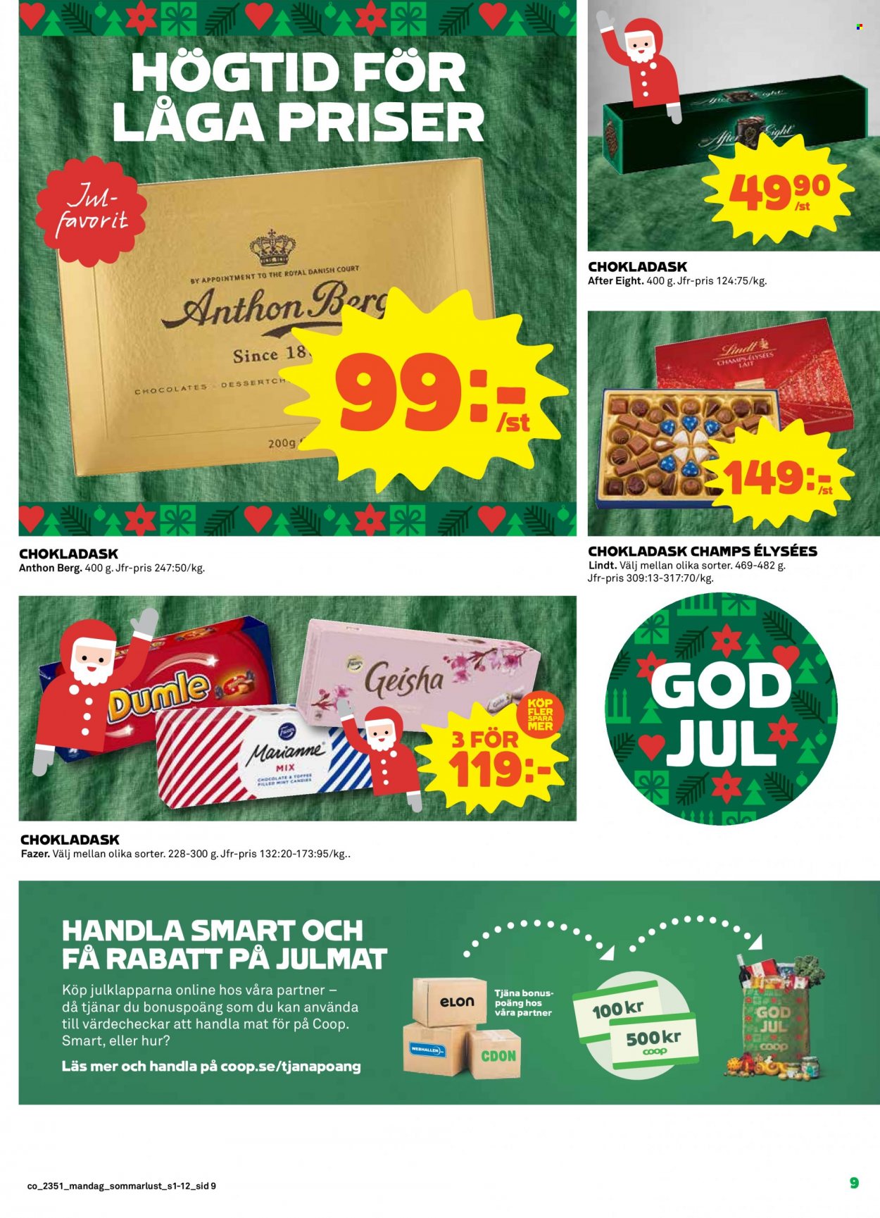 Coop reklamblad - 18/12 2023 - 24/12 2023. Sida 9