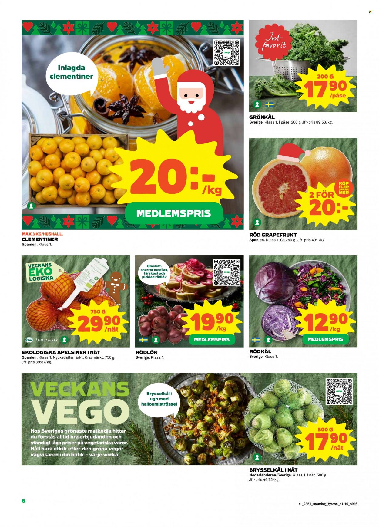 Coop reklamblad - 18/12 2023 - 24/12 2023. Sida 6