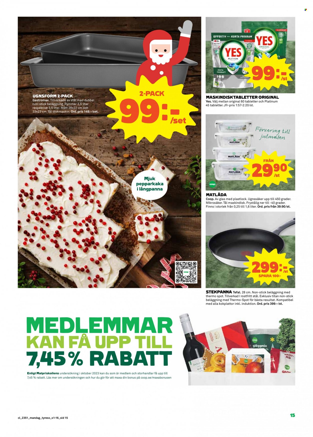 Coop reklamblad - 18/12 2023 - 24/12 2023. Sida 15