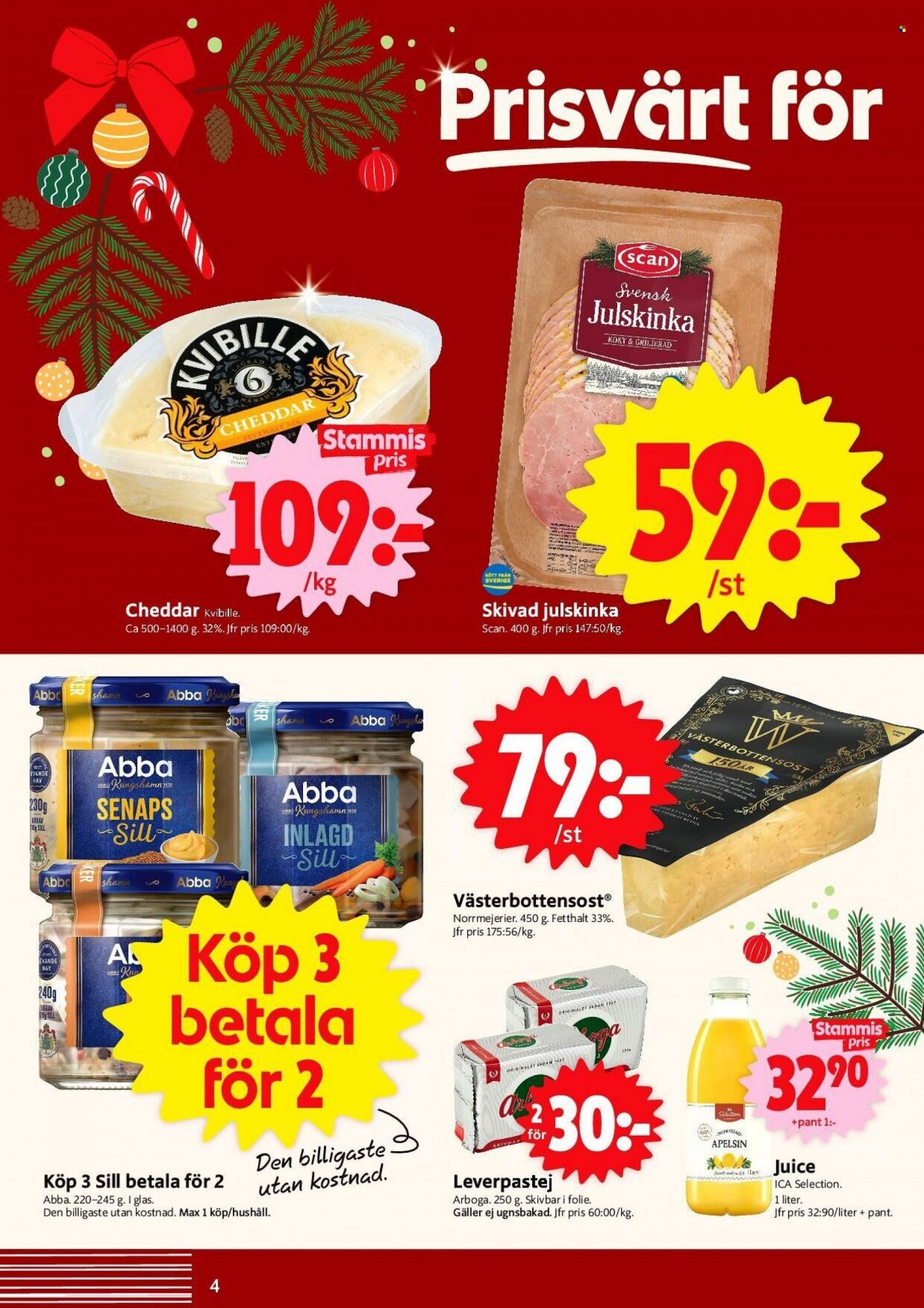 ICA reklamblad - 18/12 2023 - 26/12 2023. Sida 4