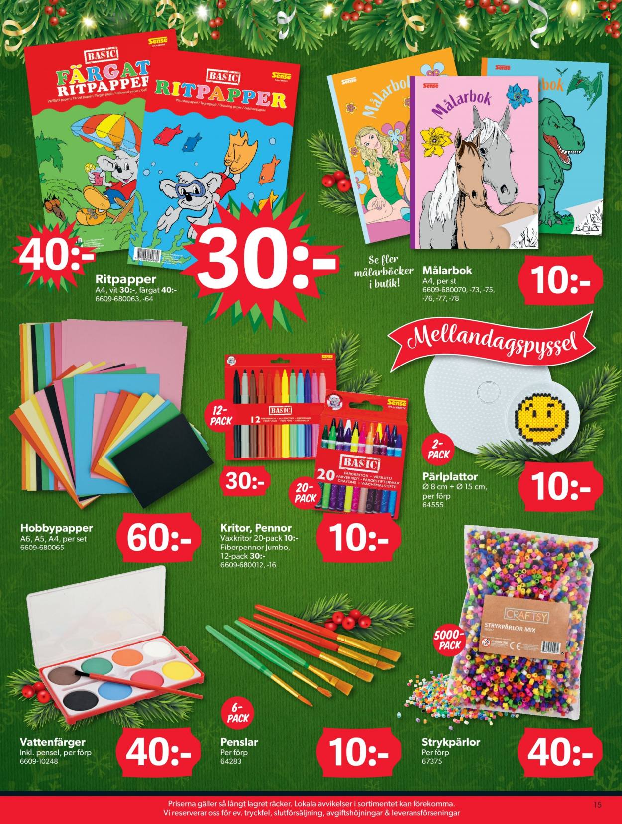 DollarStore reklamblad. Sida 15