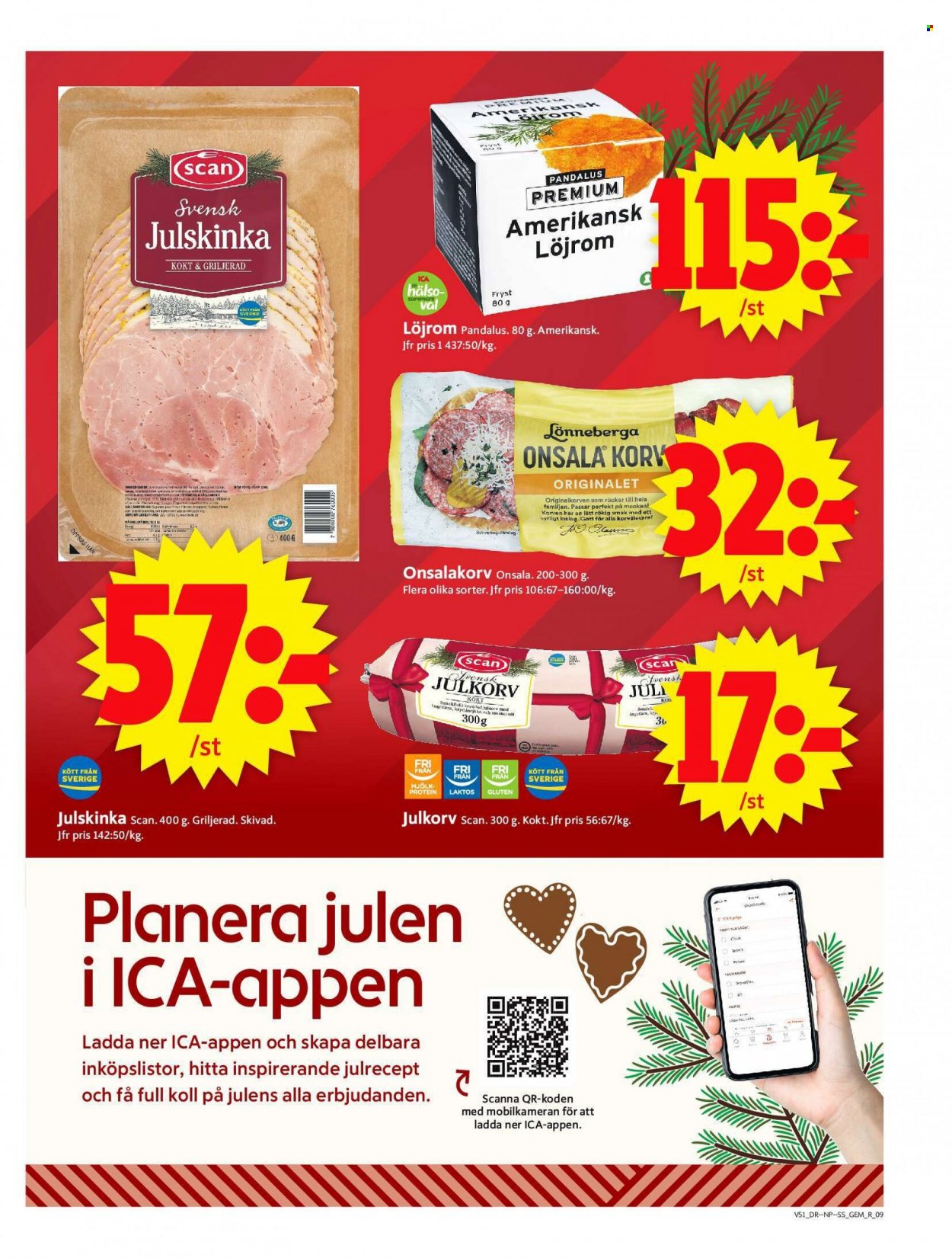 ICA reklamblad - 18/12 2023 - 26/12 2023. Sida 9