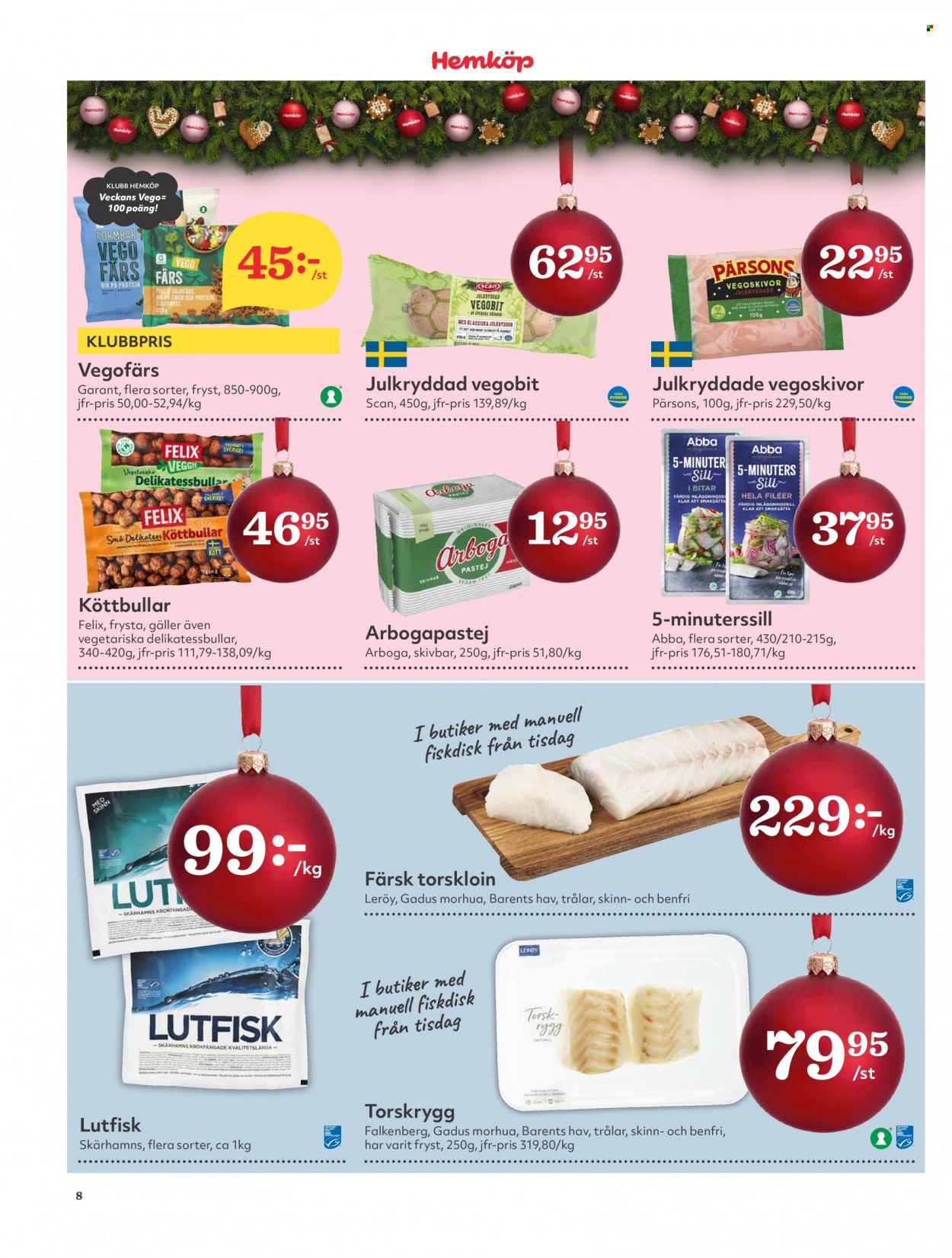 Hemköp reklamblad - 18/12 2023 - 24/12 2023. Sida 8