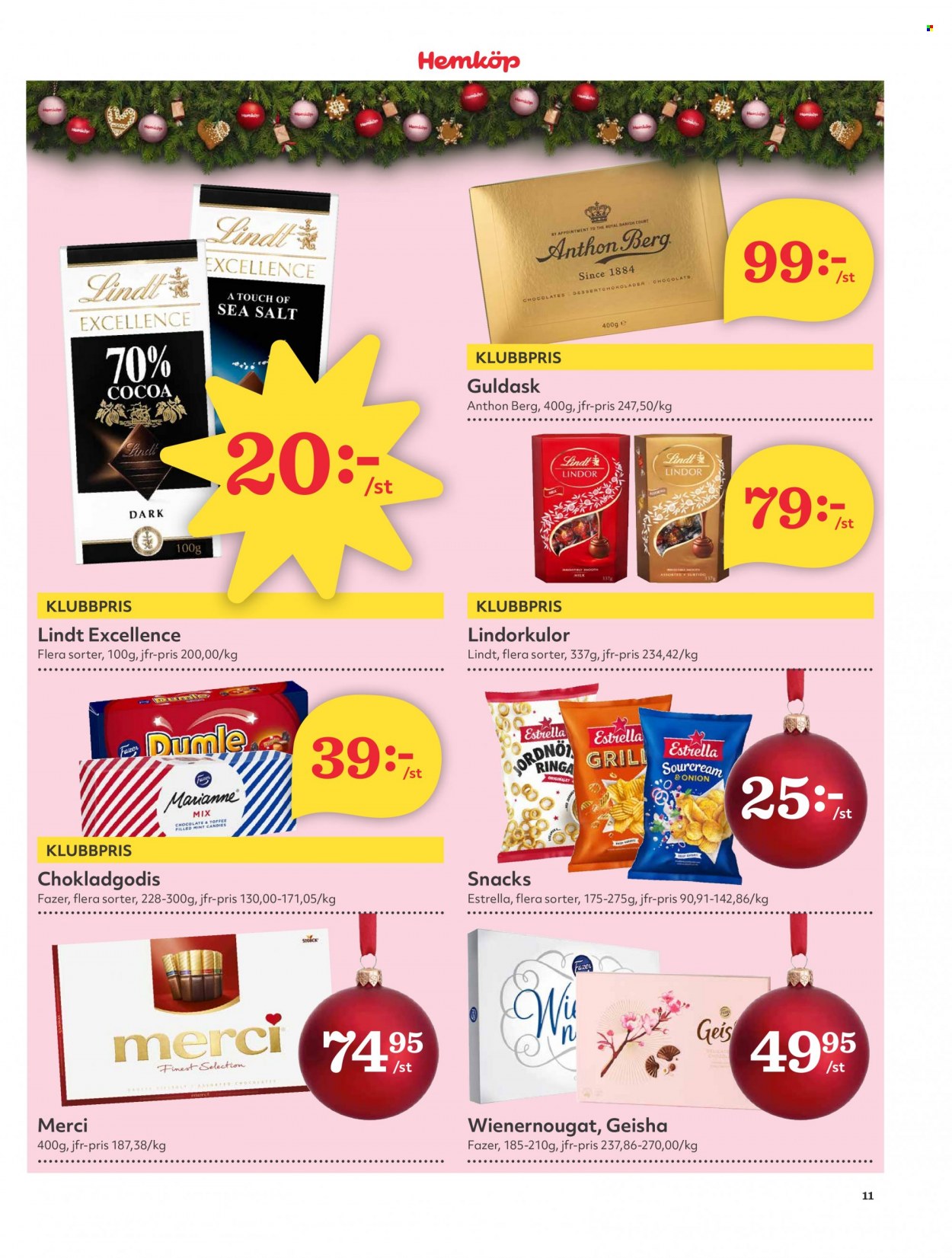 Hemköp reklamblad - 18/12 2023 - 24/12 2023. Sida 11