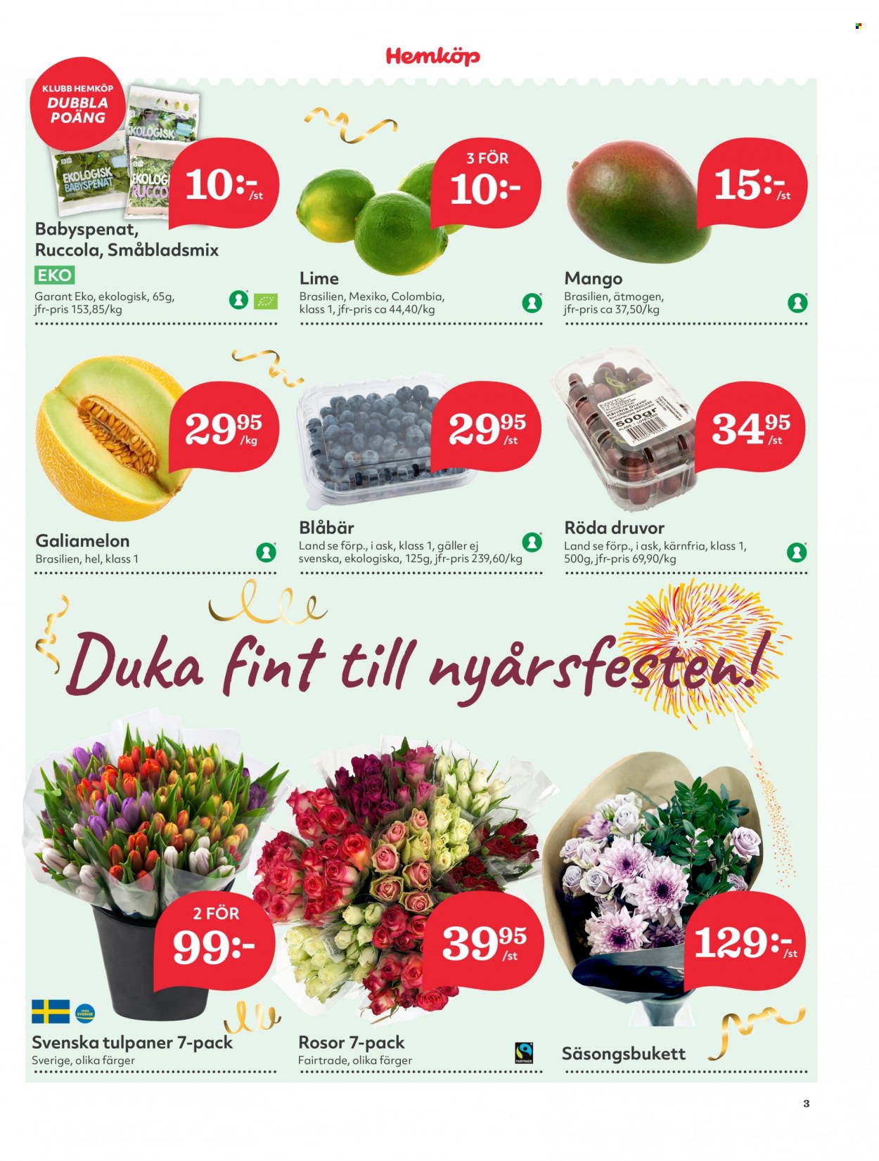 Hemköp reklamblad - 27/12 2023 - 1/1 2024. Sida 3