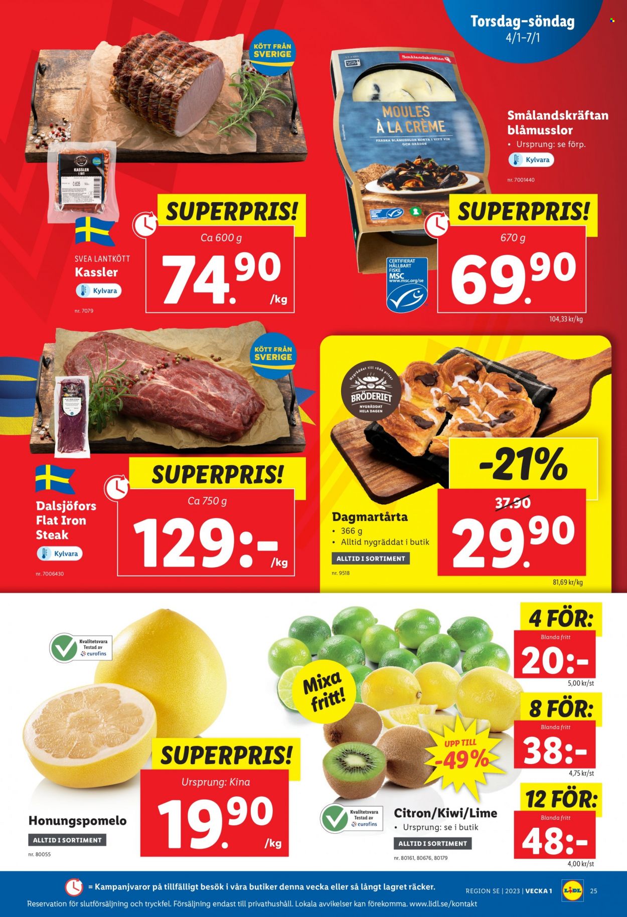 Lidl reklamblad - 2/1 2024 - 7/1 2024. Sida 27