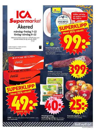 ICA reklamblad - 27/12 2023 - 1/1 2024.
