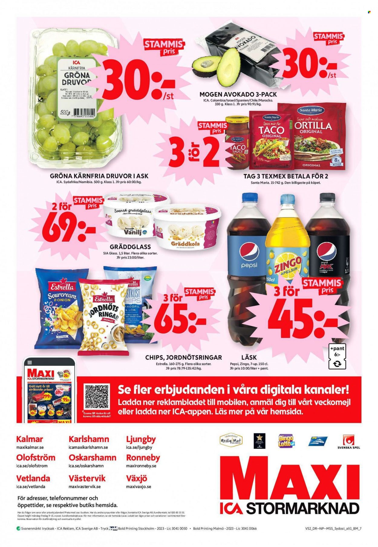 ICA reklamblad - 27/12 2023 - 1/1 2024. Sida 14