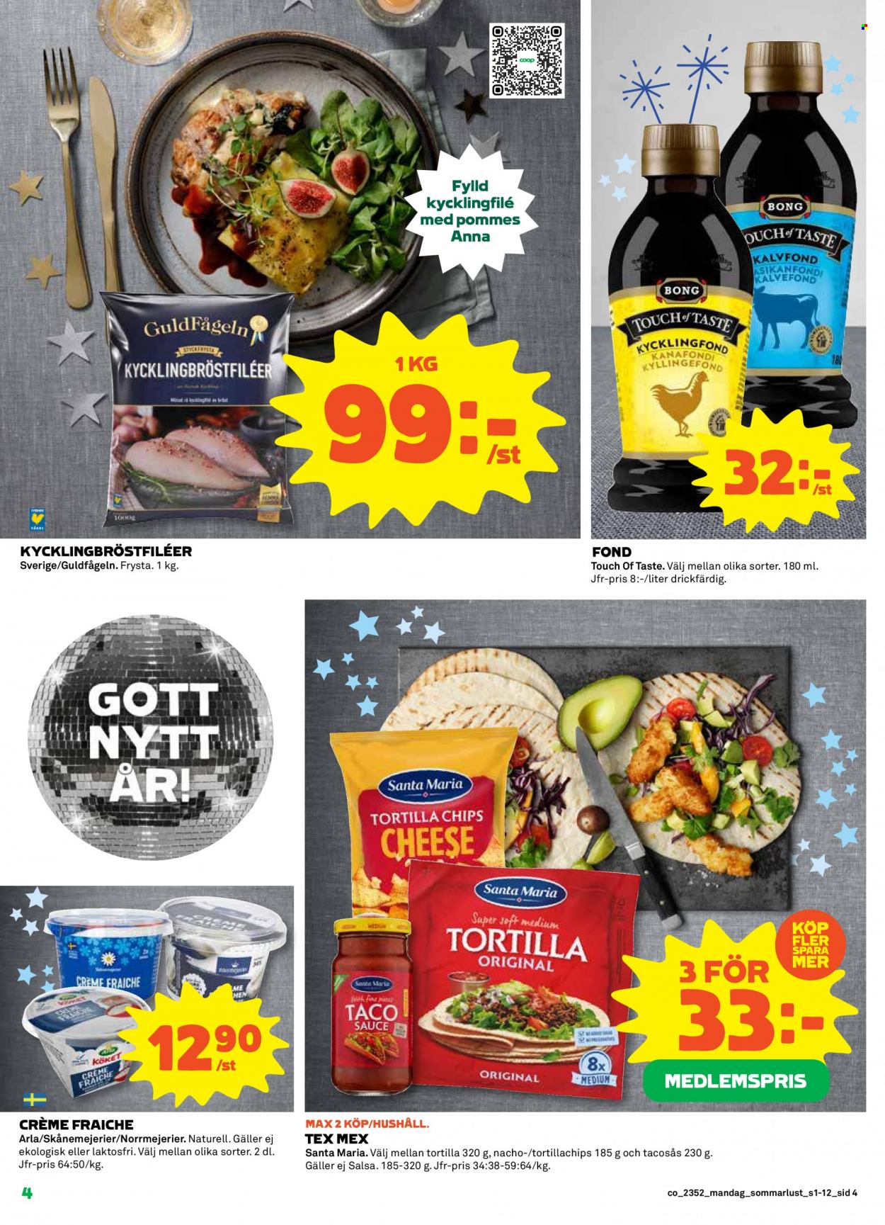Coop reklamblad - 27/12 2023 - 1/1 2024. Sida 4