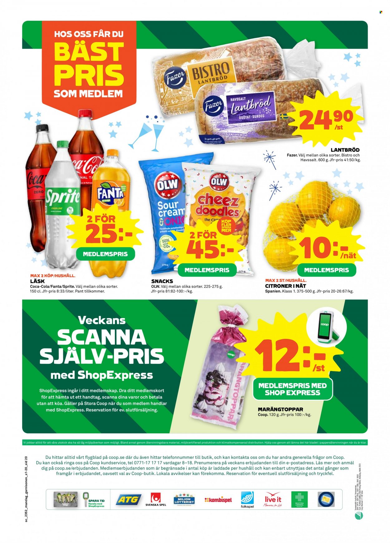 Coop reklamblad - 27/12 2023 - 1/1 2024. Sida 20
