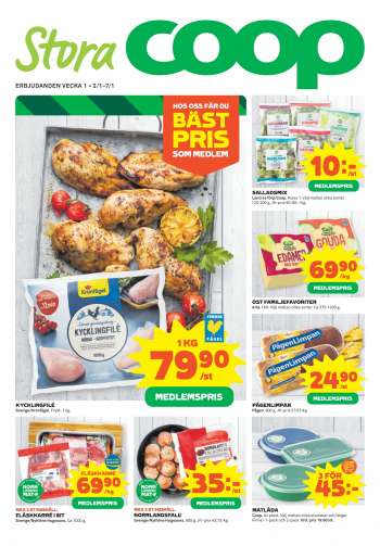 Coop reklamblad - 2/1 2024 - 7/1 2024.