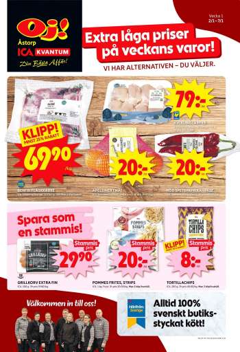 ICA reklamblad - 2/1 2024 - 7/1 2024.
