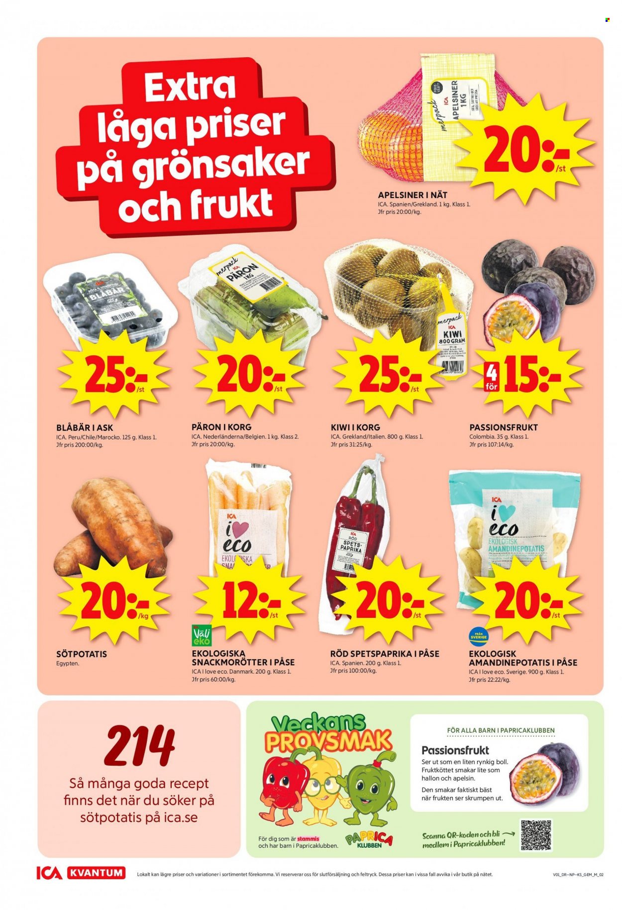 ICA reklamblad - 2/1 2024 - 7/1 2024. Sida 2