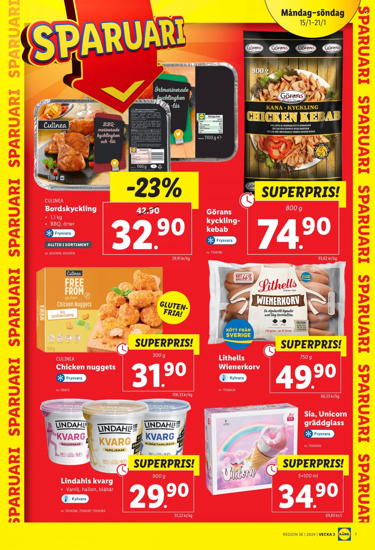 Lidl reklamblad - 15/1 2024 - 21/1 2024. Sida 7