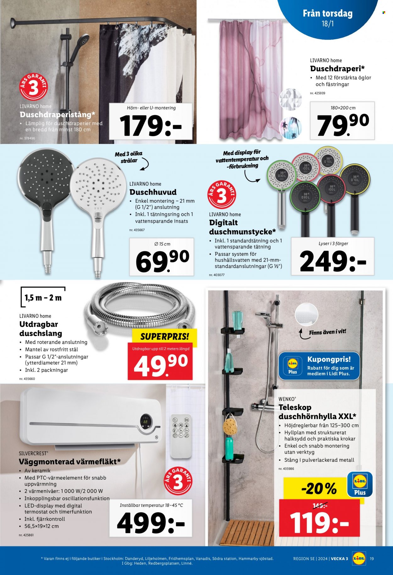 Lidl reklamblad - 15/1 2024 - 21/1 2024. Sida 21