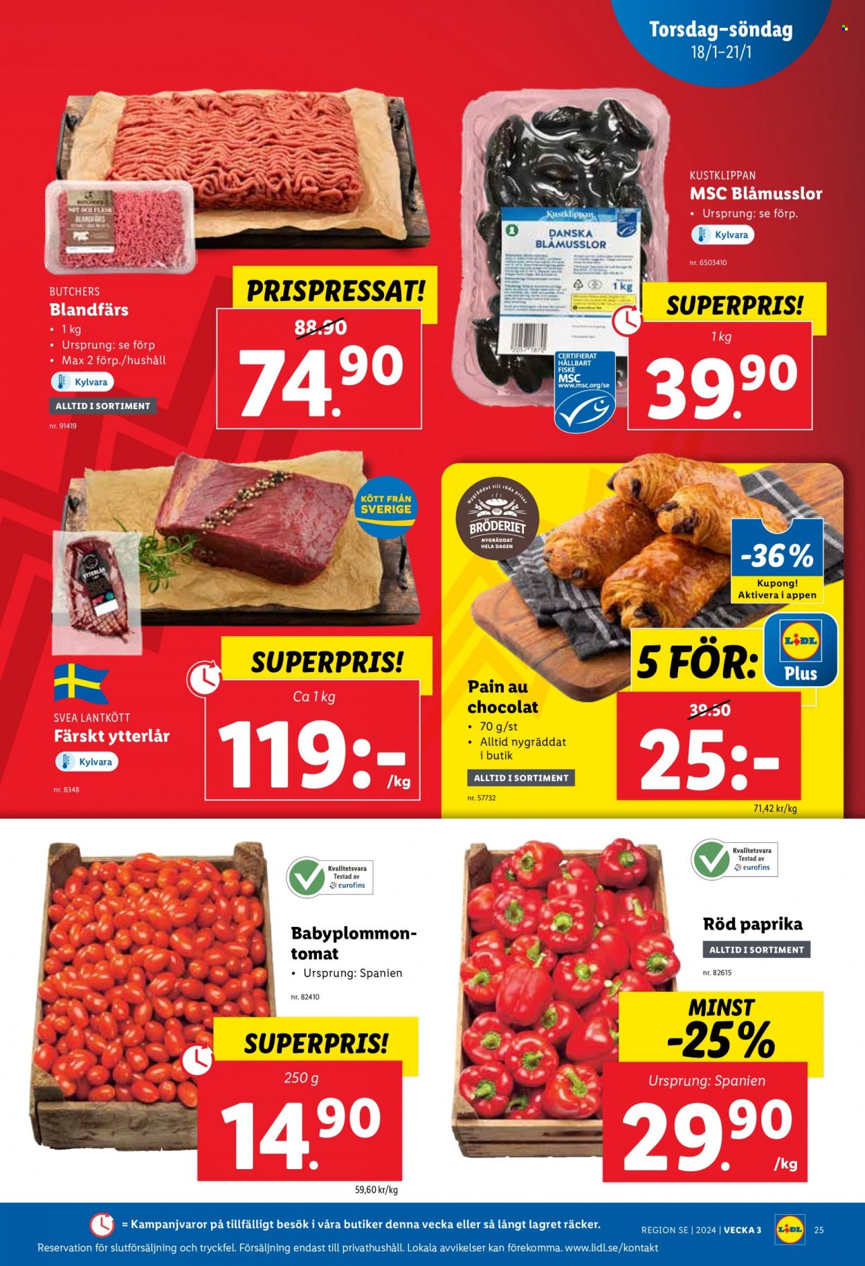 Lidl reklamblad - 15/1 2024 - 21/1 2024. Sida 27