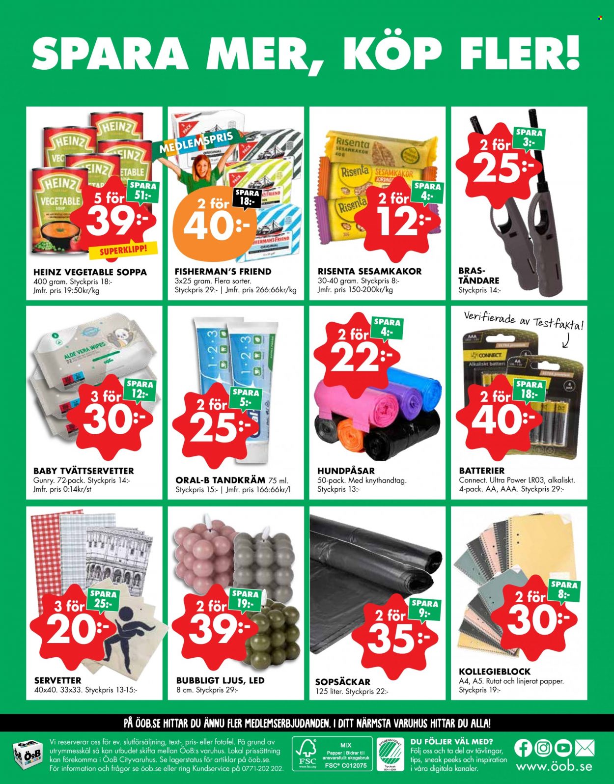 ÖoB reklamblad - 8/1 2024 - 14/1 2024. Sida 12