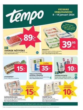 Tempo reklamblad - 8/1 2024 - 14/1 2024.