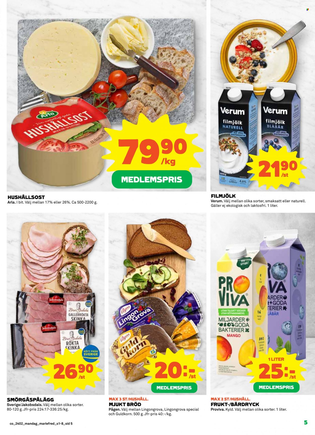 Coop reklamblad - 8/1 2024 - 14/1 2024. Sida 5