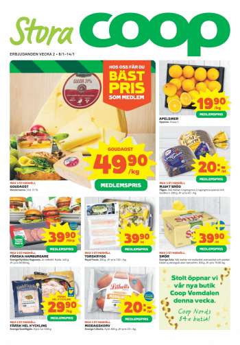 Stora Coop reklamblad - 8/1 2024 - 14/1 2024.