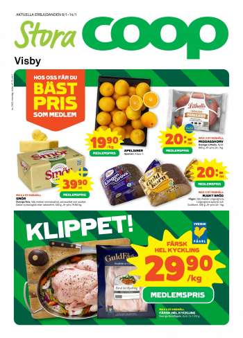 Stora Coop reklamblad - 8/1 2024 - 14/1 2024.