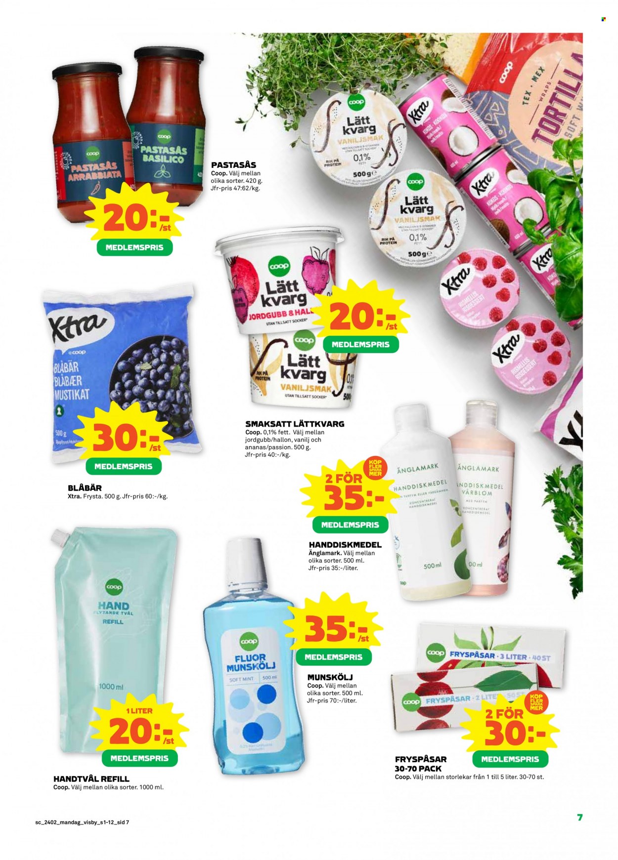 Stora Coop reklamblad - 8/1 2024 - 14/1 2024. Sida 7