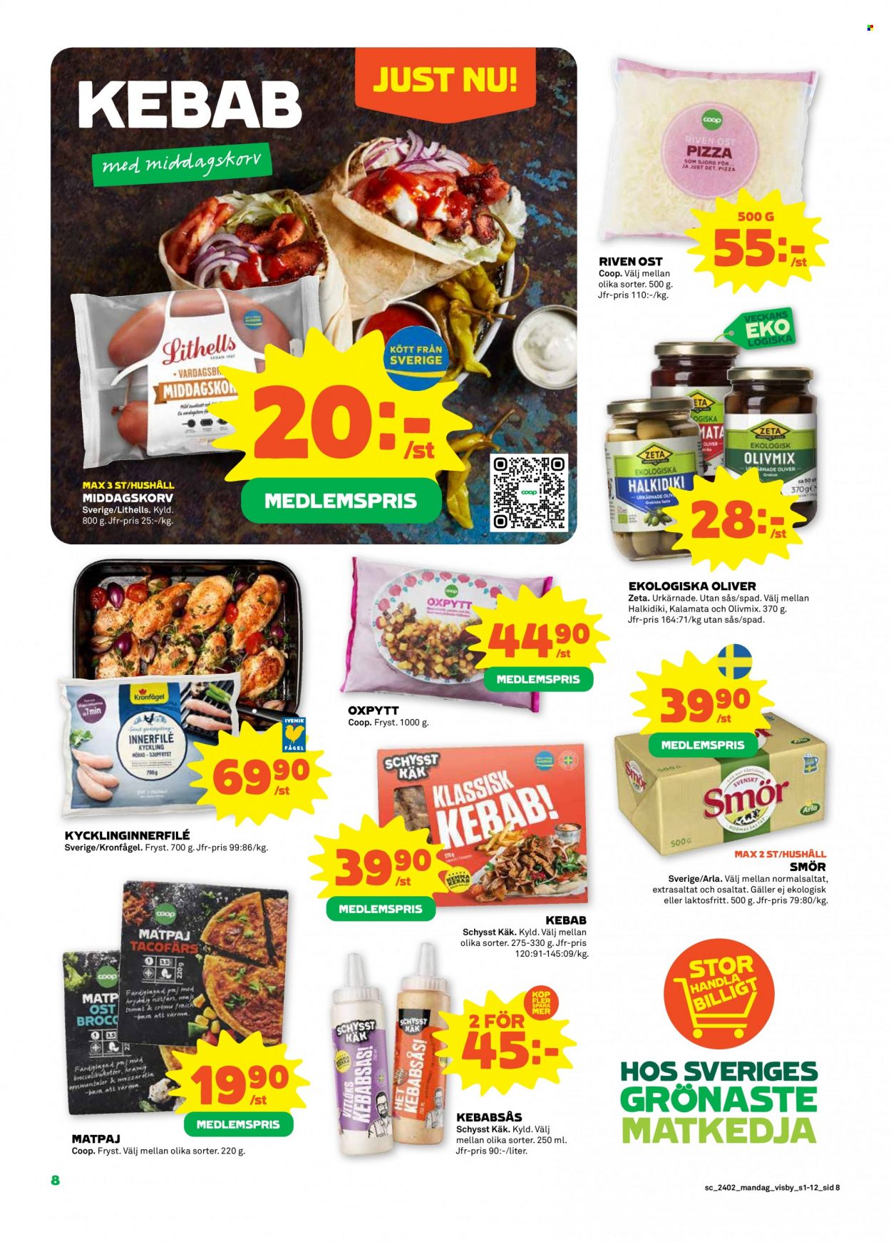 Stora Coop reklamblad - 8/1 2024 - 14/1 2024. Sida 8