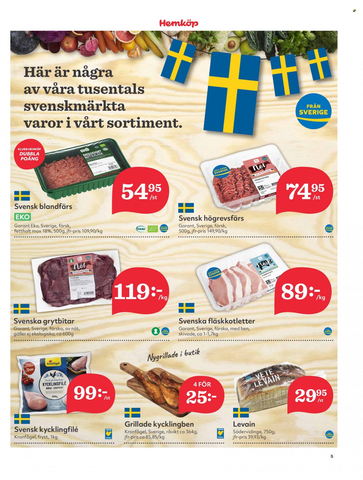Hemköp reklamblad - 15/1 2024 - 21/1 2024. Sida 5