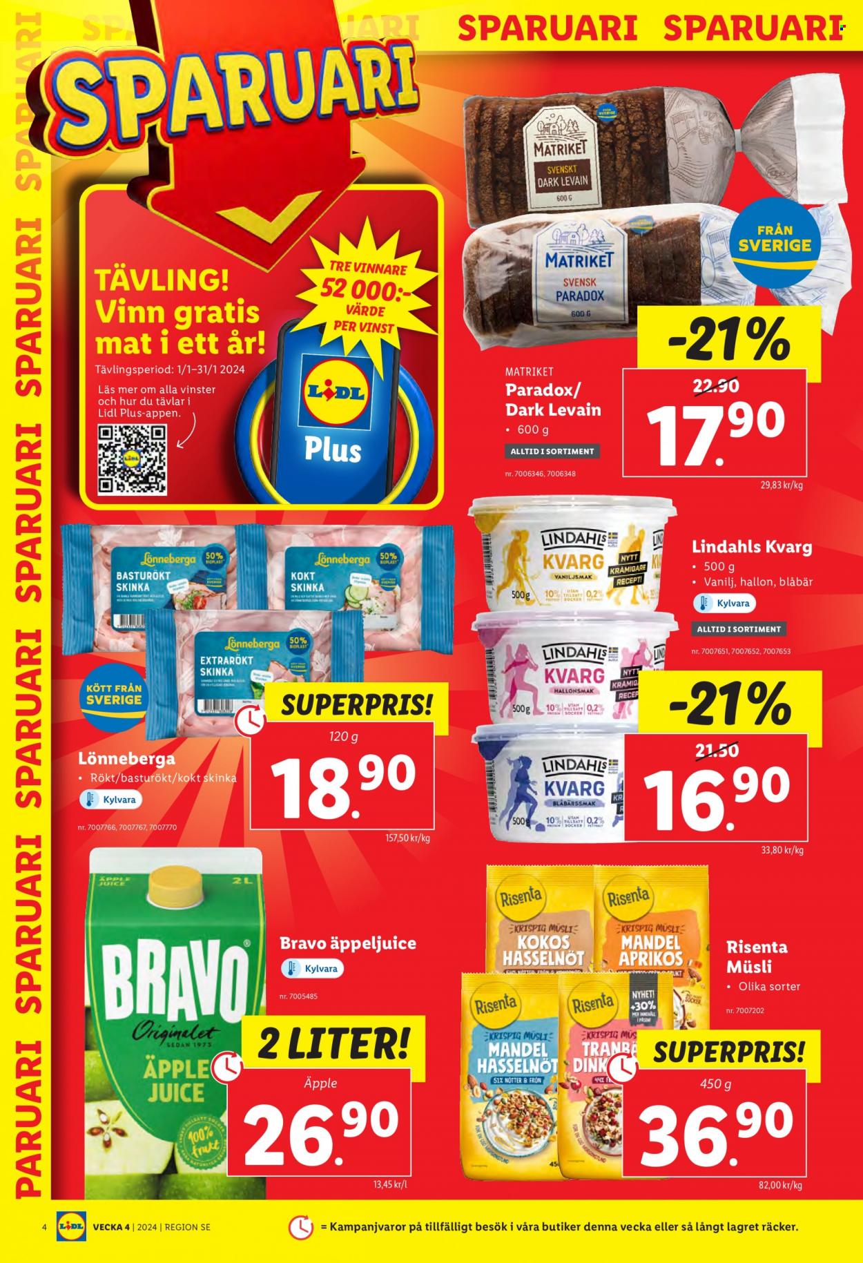 Lidl reklamblad - 22/1 2024 - 28/1 2024. Sida 4