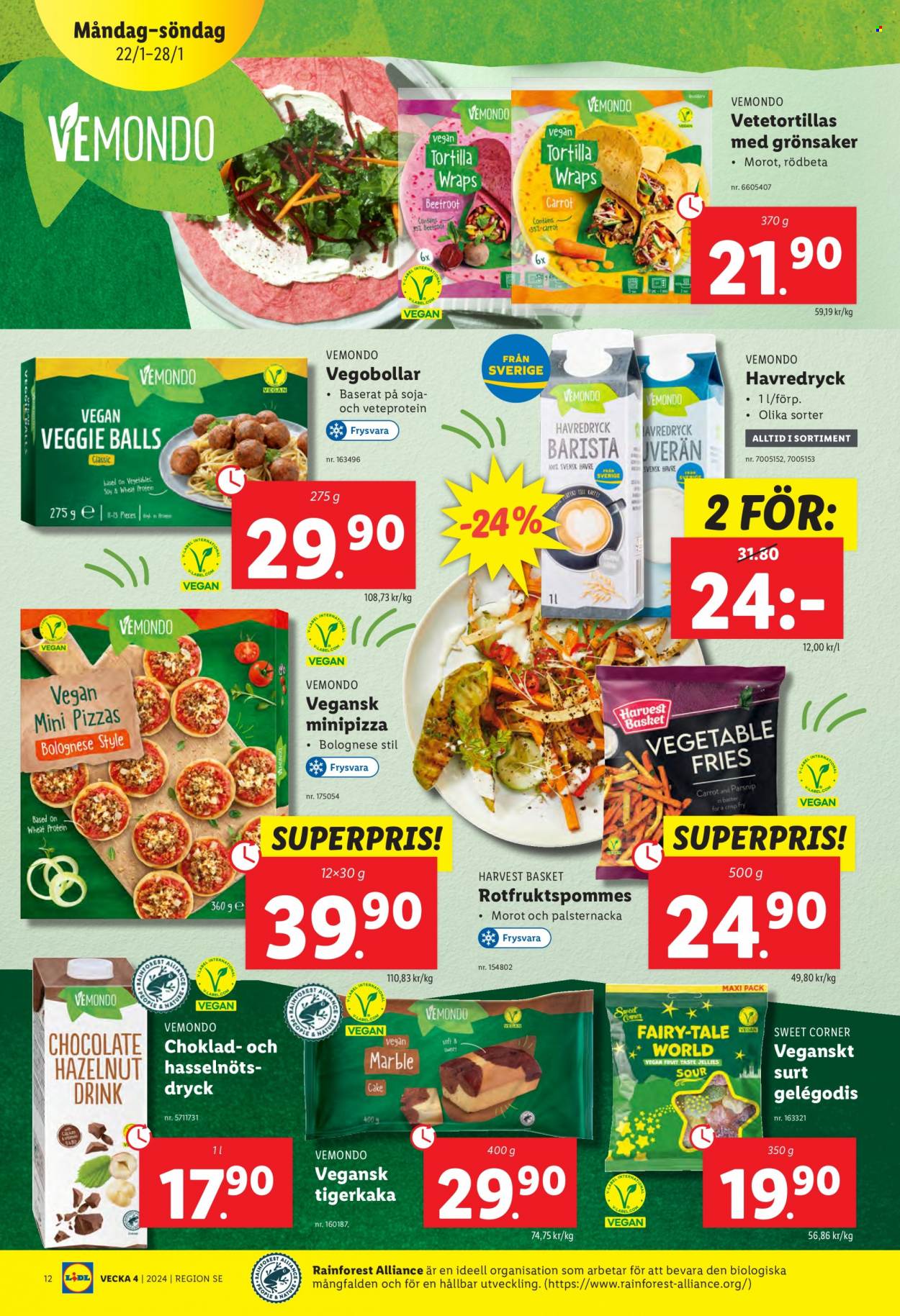 Lidl reklamblad - 22/1 2024 - 28/1 2024. Sida 16