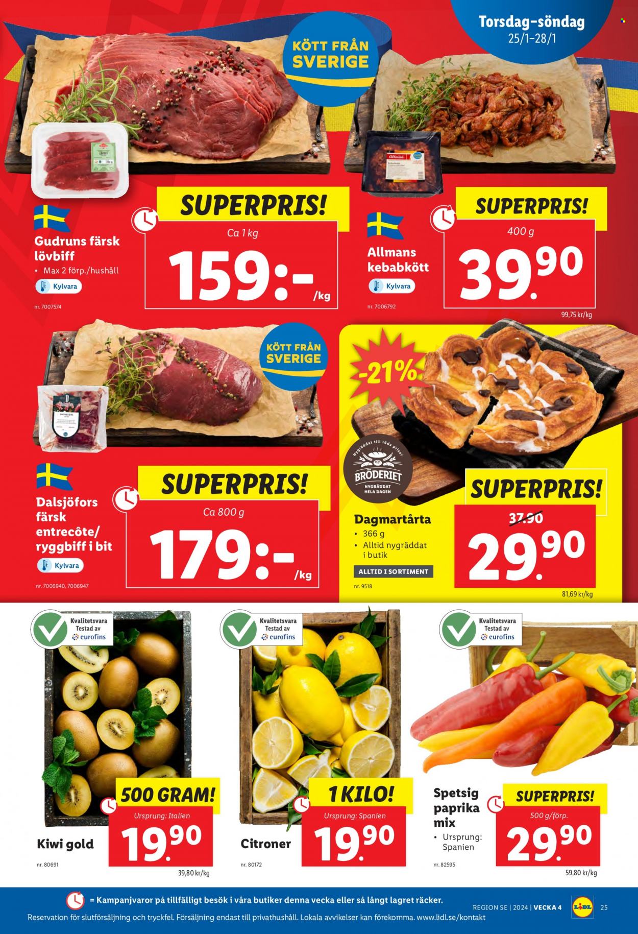 Lidl reklamblad - 22/1 2024 - 28/1 2024. Sida 29