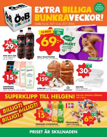 ÖoB reklamblad - 15/1 2024 - 21/1 2024.