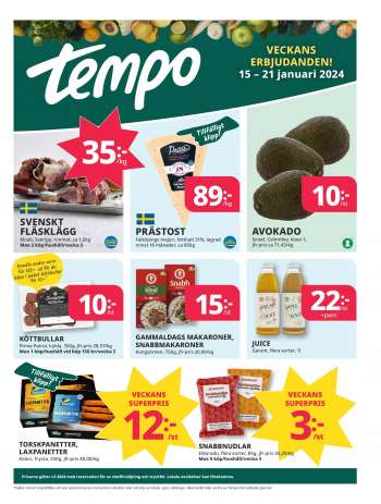 Tempo reklamblad - 15/1 2024 - 21/1 2024.