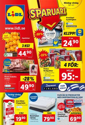 Lidl reklamblad - 29/1 2024 - 4/2 2024.